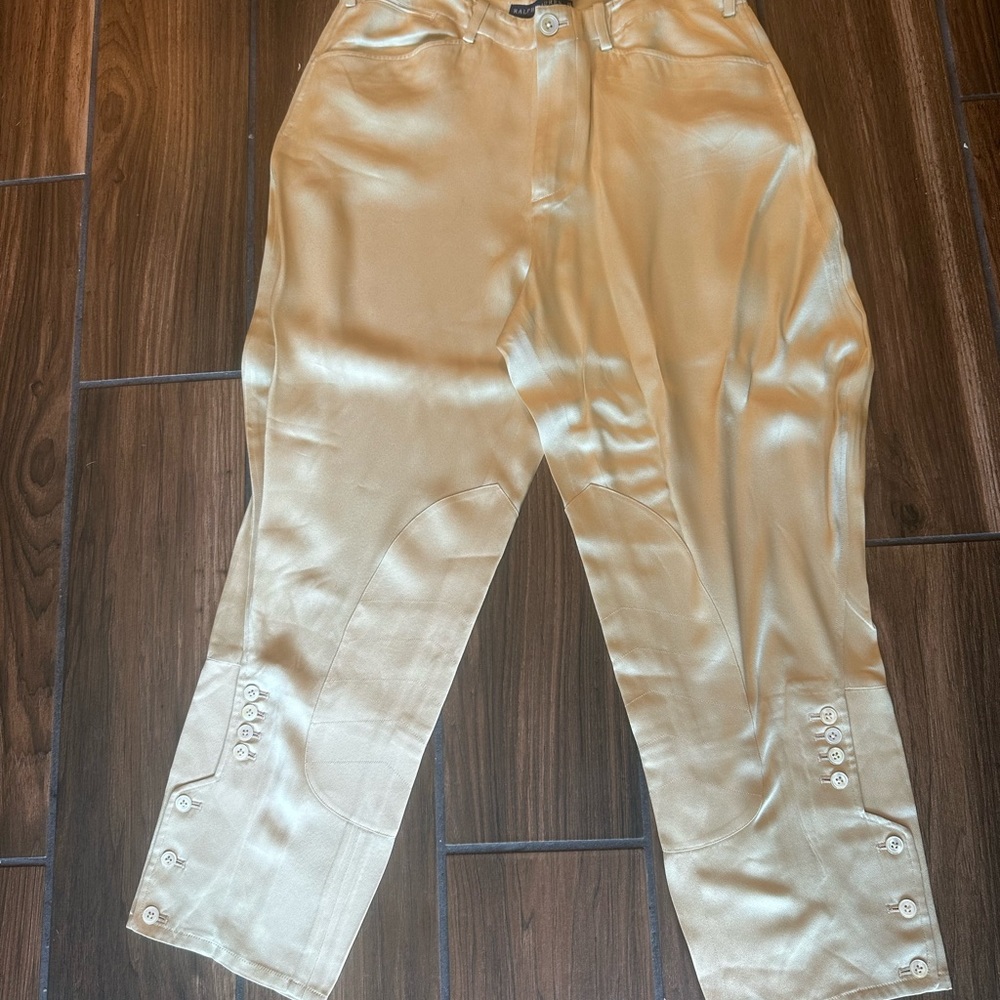 Ralph Lauren Satin Jodphurs